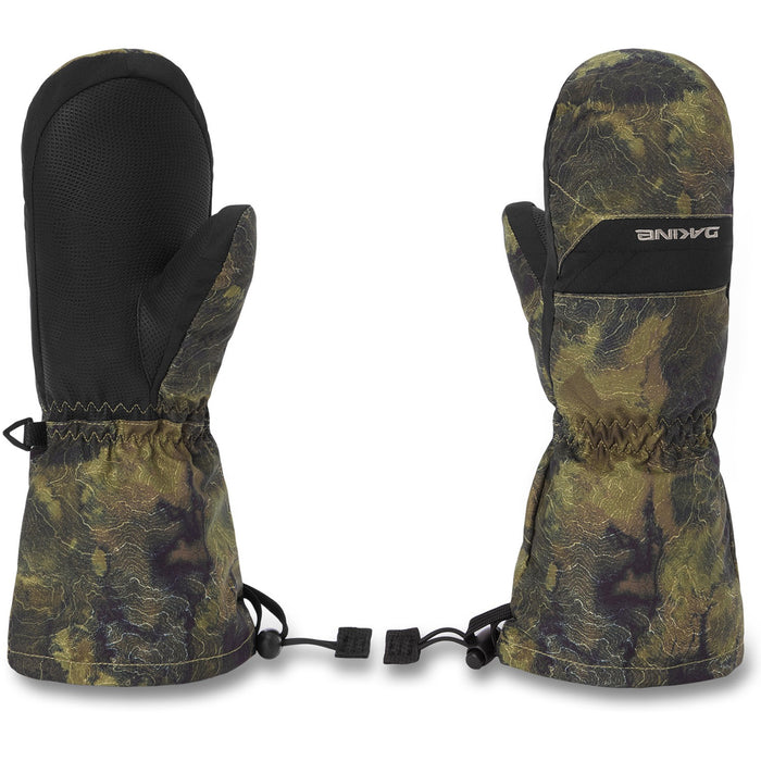 Dakine Youth Yukon Snowboard Mitts Kid's Medium Earth Topo New