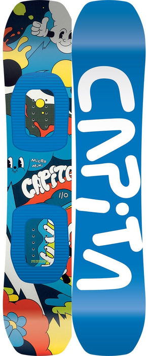 Capita Micro-Mini Youth Snowboard 110 cm, Kid's Micro Mini, New 2026 Blue Base
