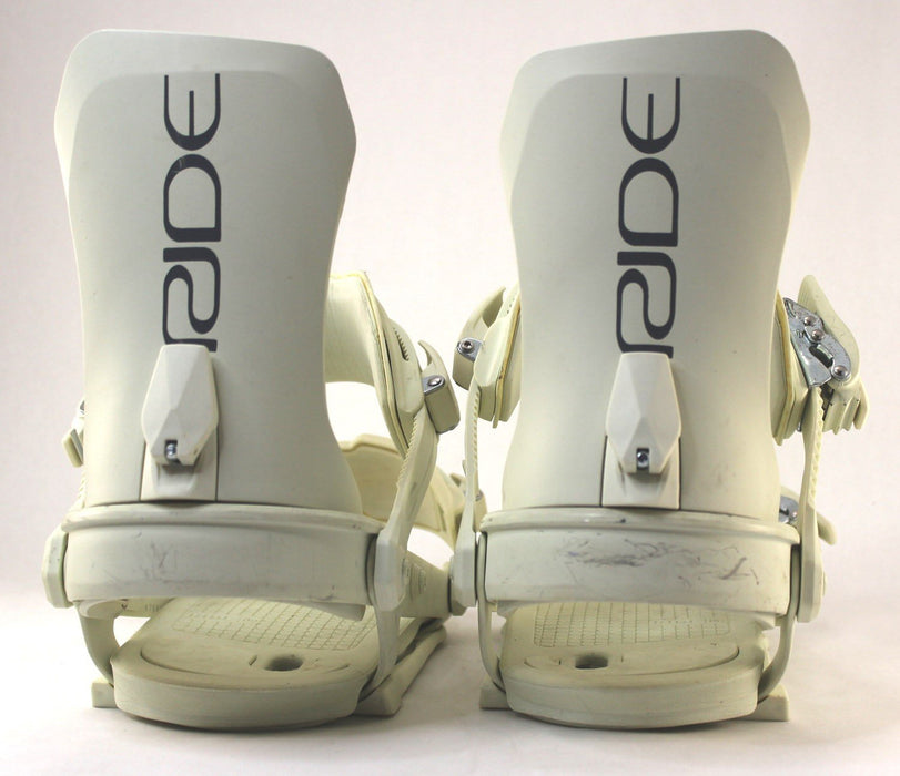 Ride A-9 Snowboard Bindings Small (Mens US Size 4-8) Bone 2023 A9 - Demo