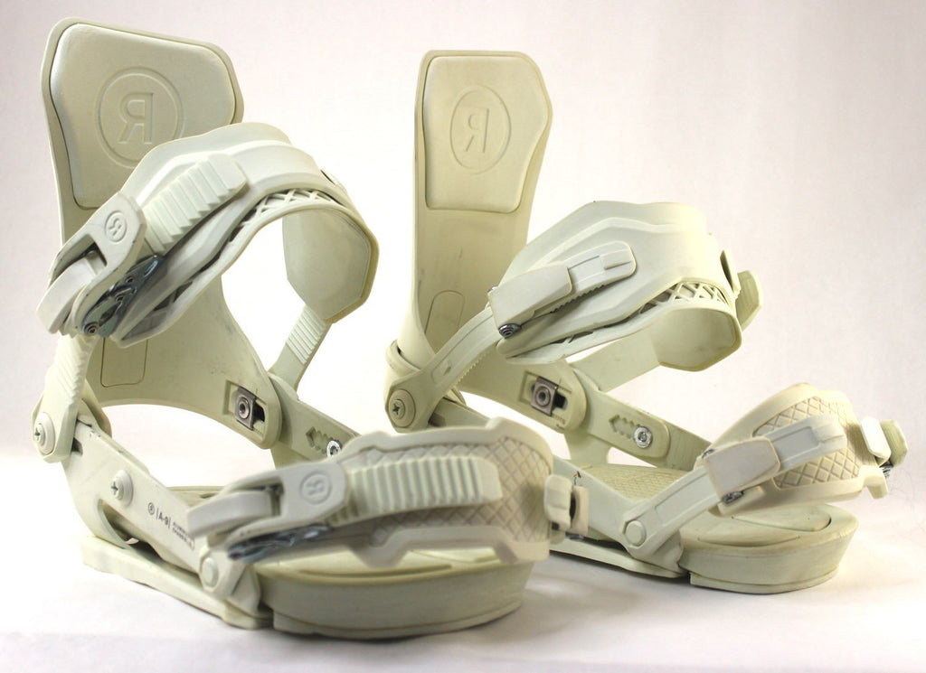 Ride A-9 Snowboard Bindings Small (Mens US Size 4-8) Bone 2023 A9