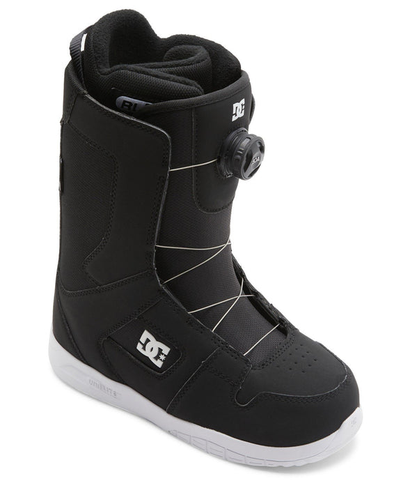 DC Phase Boa Snowboard Boots, US Women's Size 7, Black/White New 2024