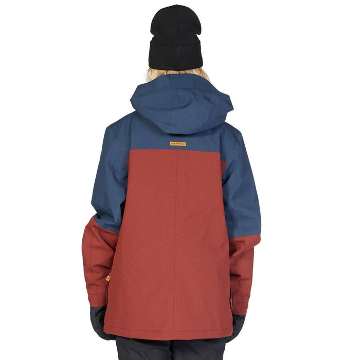 DC Liberate 15K Insluated Snowboard Jacket, Women's Size Medium, Andora