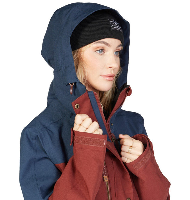 DC Liberate 15K Insluated Snowboard Jacket, Women's Size Medium, Andora