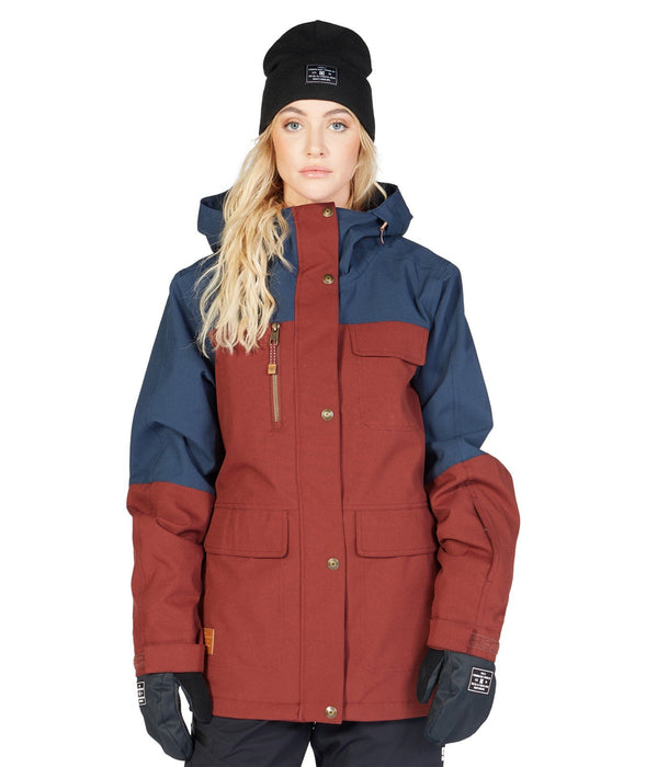 DC Liberate 15K Insluated Snowboard Jacket, Women's Size Medium, Andora