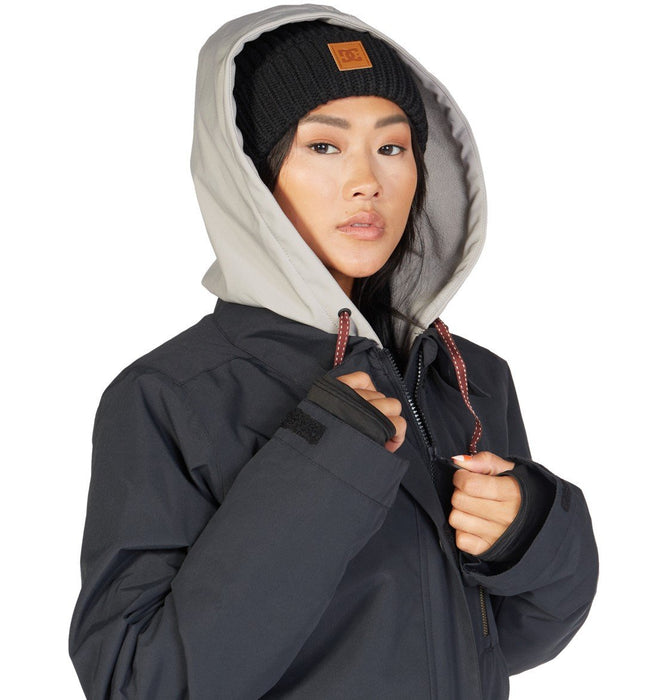 DC Bandwidth Snowboard Jacket, Women's Medium, Black