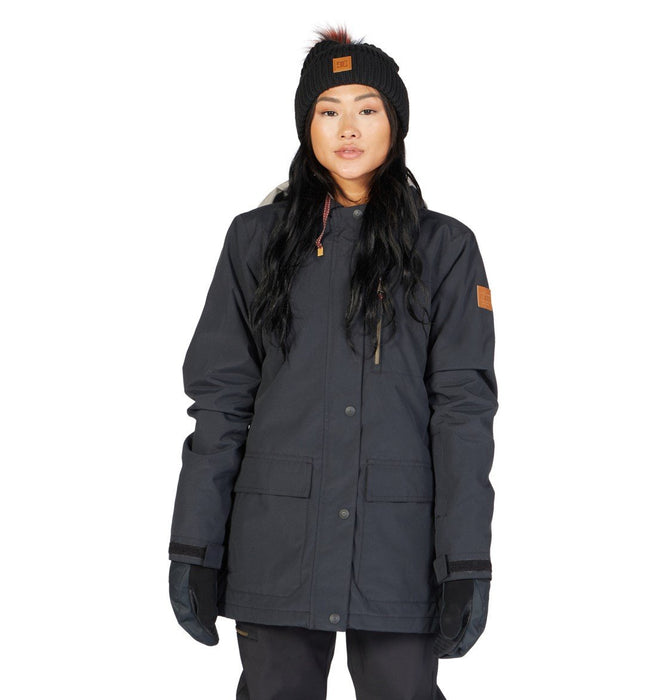 DC Bandwidth Snowboard Jacket, Women's Medium, Black