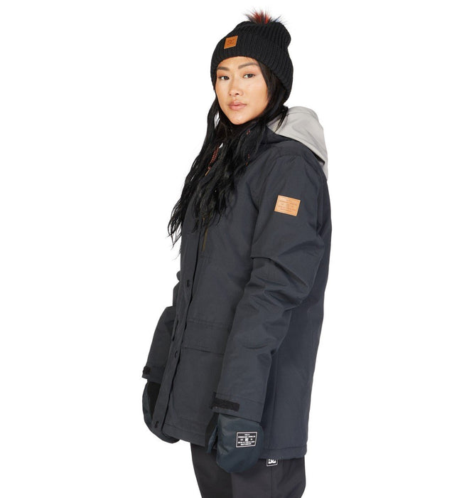 DC Bandwidth Snowboard Jacket, Women's Medium, Black