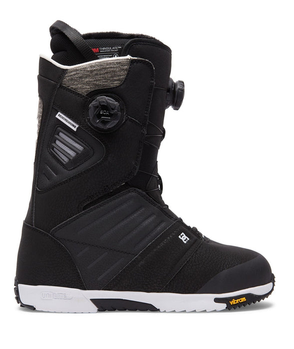 DC Judge Double Boa Snowboard Boots US Men's Size 10, Black New 2023