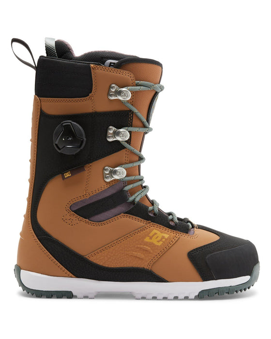 DC Premier Hybrid Snowboard Boots, US Men's Size 9, Brown Black White New 2025