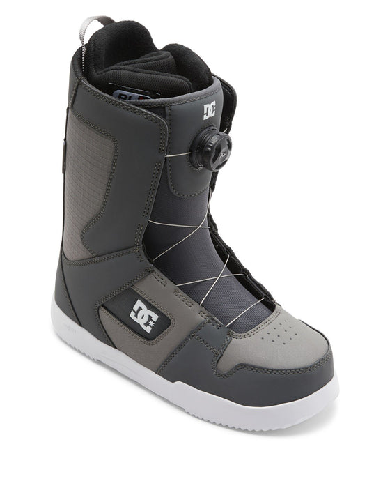 DC Phase Boa Snowboard Boots, US Men's Size 10, Grey New 2025