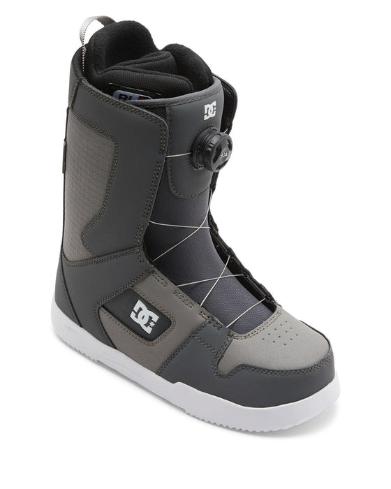 DC Phase Boa Snowboard Boots, US Men's Size 8, Grey New 2025