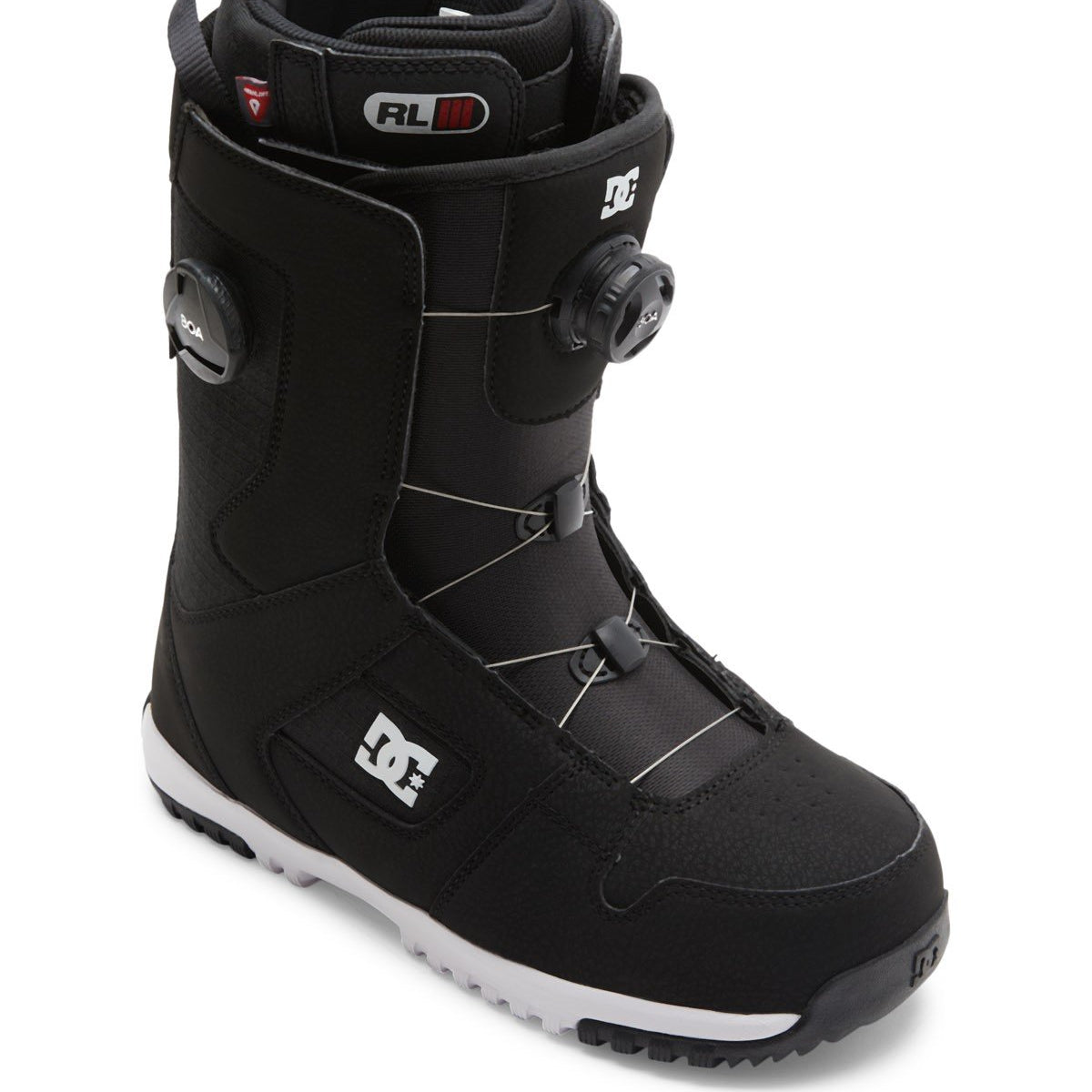 DUB BOAスノーボードブーツ US 6 24cmブラック DC Phase Boa Pro Snowboard Boots, US Men's Size 13, Black/White