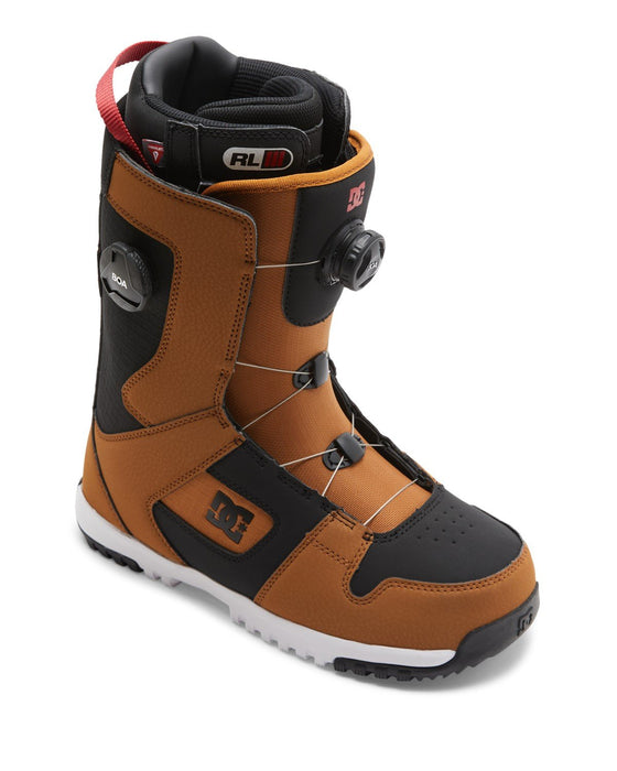 DC Phase Boa Pro Snowboard Boots, US Men's Size 9.5, Wheat/Black New 2025