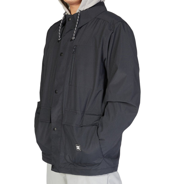 DC Bandwidth Snowboard Jacket, Men's Size Large, Black New
