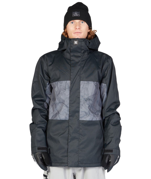 DC Defy Snowboard Jacket, Men's Size Medium, Black