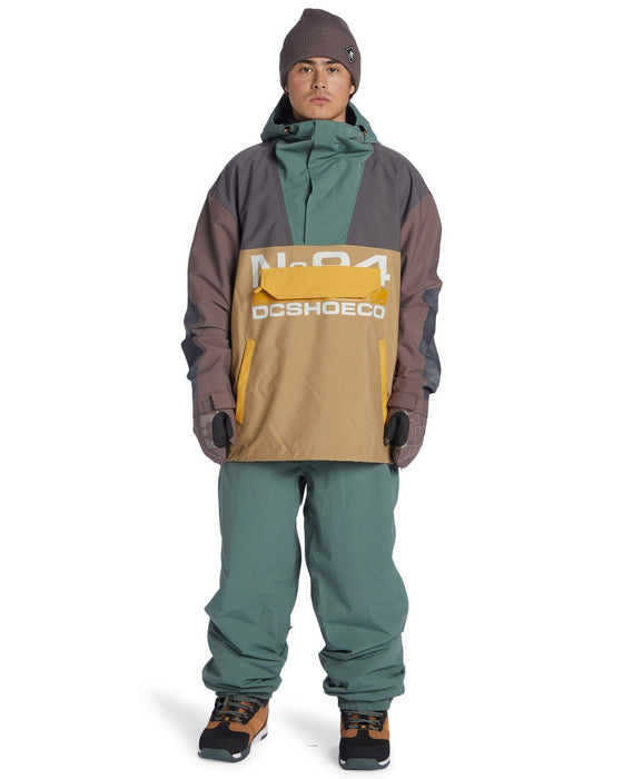 DC DC-43 Anorak Snowboard Jacket, Mens Size Medium, Repurpose New