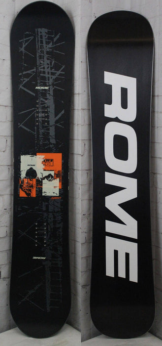 Rome Agent Pro Men's Snowboard 157 cm True Twin All-Mountain2027 Demo