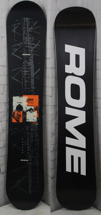 Rome Agent Pro Men's Snowboard 154 cm True Twin All-Mountain 2027 Demo