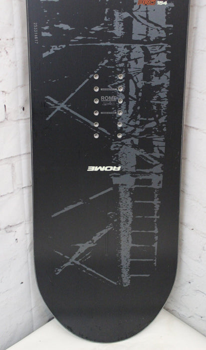 Rome Agent Pro Men's Snowboard 154 cm True Twin All-Mountain 2027 Demo