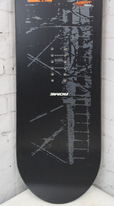 Rome Agent Pro Wide Men's Snowboard 158 cm True Twin All-Mountain 2027 Demo