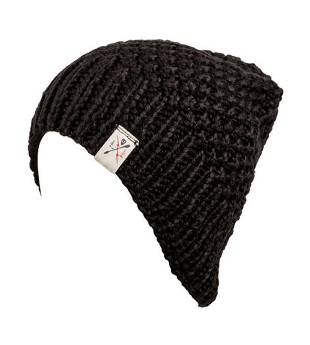 L1Ta Premium Outerwear Ainsley Acrylic Women's Beanie Black