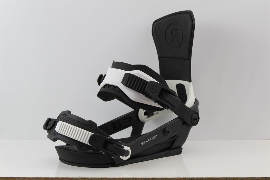 Ride AL-8 Snowboard Bindings Medium Women's US Size 7-11 Classic Black New 2021