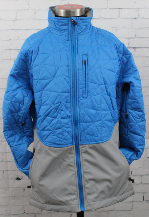 Burton Ambrosia Soft Shell Snowboard Jacket Womens Small Blue Aster New