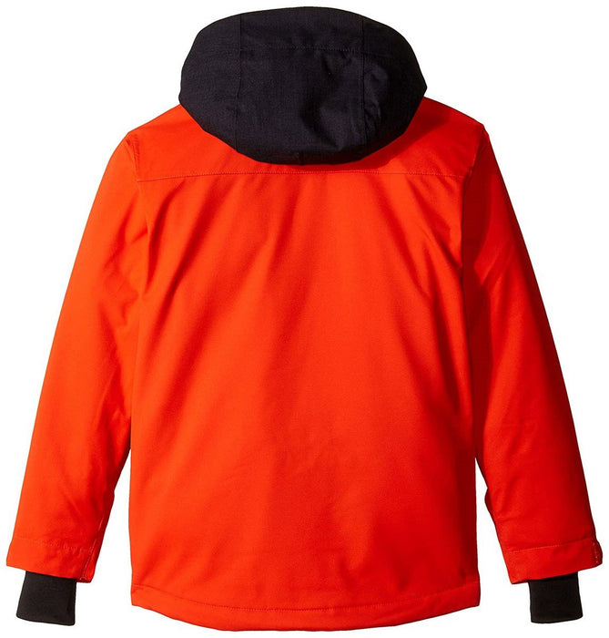 Quiksilver Amplify Snowboard Jacket Boys/Kids YouthMedium 12Y, Poinciana Orange