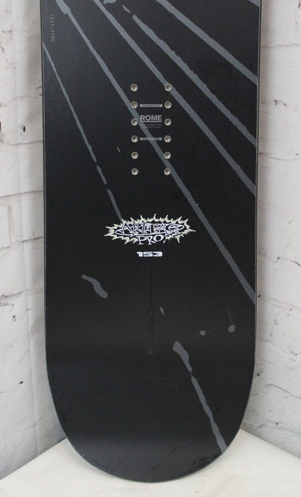 Rome Artifact Pro Men's Snowboard 153 cm True Twin Camber Park 2027 Demo