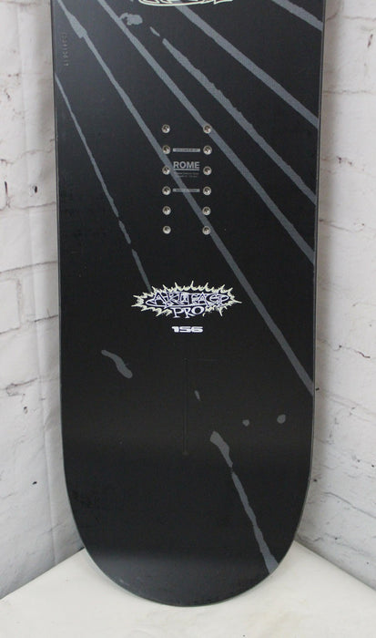 Rome Artifact Pro Men's Snowboard 156 cm True Twin Camber Park 2027 Demo