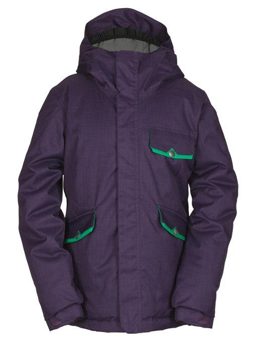 Bonfire Aster Insulated Snow Jacket, Unisex Youth Medium (10-12) Plum Purple New