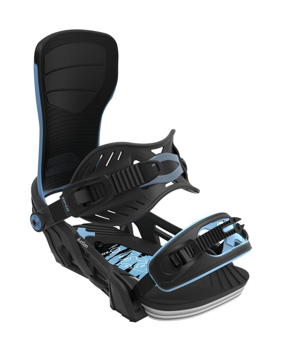 Bent Metal Axtion Snowboard Bindings Medium (Men's 8-11) Black Blue New