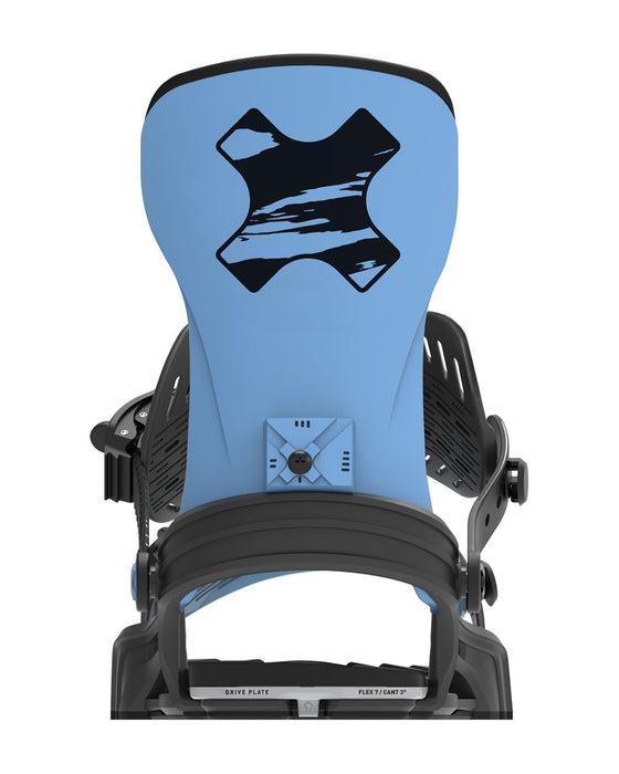 Bent Metal Axtion Snowboard Bindings Medium (Men's 8-11) Black Blue New