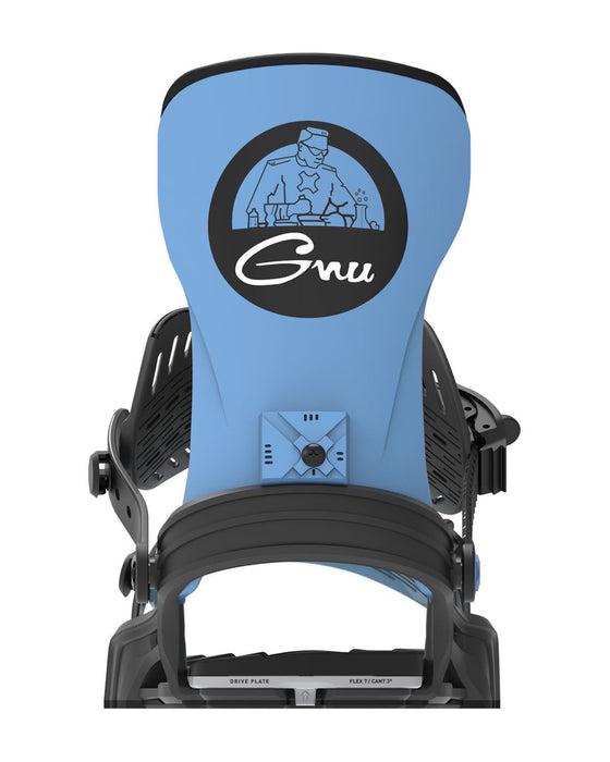 Bent Metal Axtion Snowboard Bindings Medium (Men's 8-11) Black Blue New