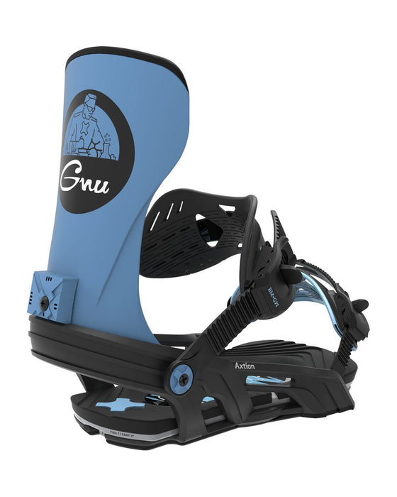 Bent Metal Axtion Snowboard Bindings Medium (Men's 8-11) Black Blue New