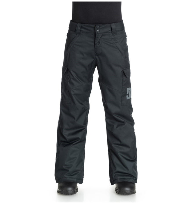 DC Boys Youth Banshee Snowboard Pants Medium (12) Anthracite Black New