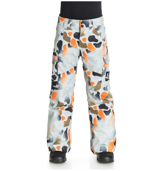 DC Boys Youth Banshee Snowboard Pants Medium (12) Desert Camo Print New