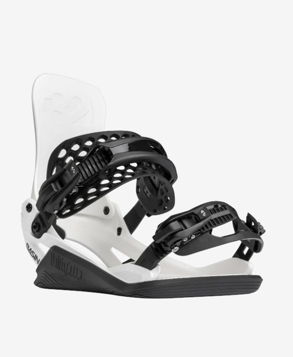 Thirtytwo Basin FASE Snowboard Bindings Medium US Men's 8.5-10.5 White New 2027