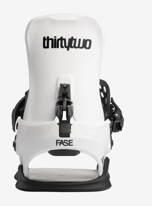 Thirtytwo Basin FASE Snowboard Bindings Medium US Men's 8.5-10.5 White New 2027