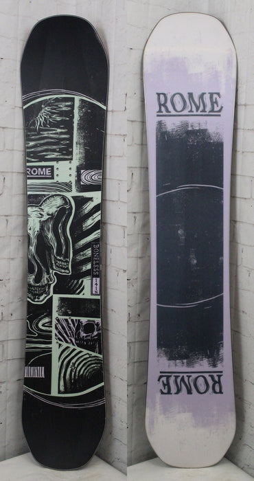 Rome Boneless Narrow All Mountain, True Twin Snowboard 141 cm, 2027 Demo