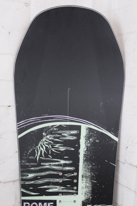 Rome Boneless Men's Snowboard 153 cm, All Mountain, True Twin, 2027 Demo