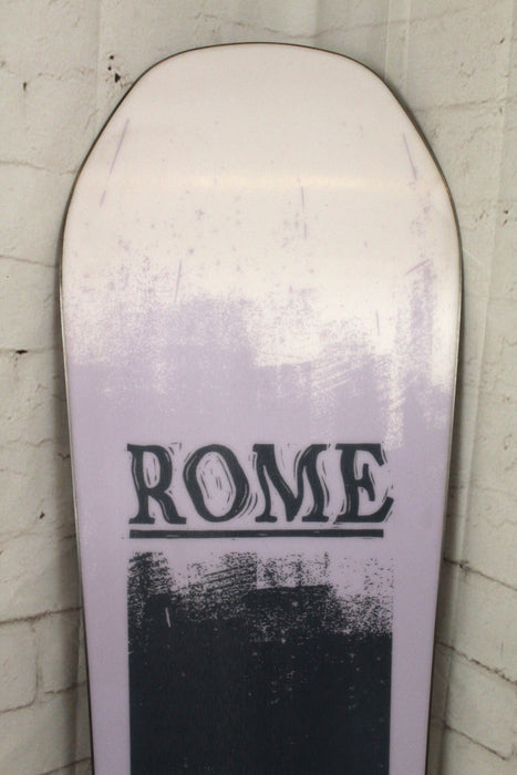Rome Boneless Men's Snowboard 153 cm, All Mountain, True Twin, 2027 Demo