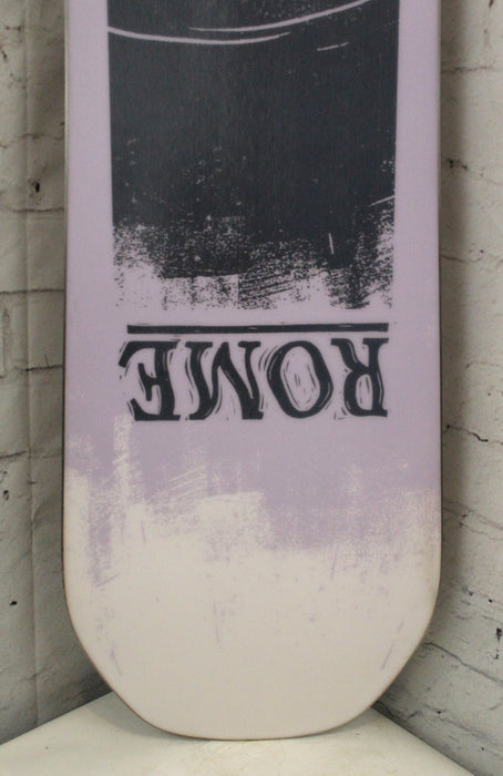 Rome Boneless Men's Snowboard 153 cm, All Mountain, True Twin, 2027 Demo
