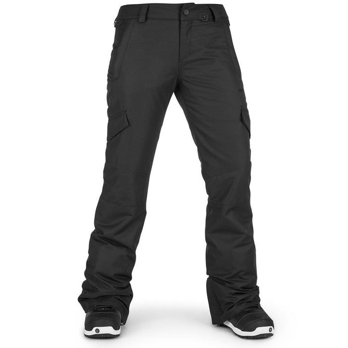 Volcom Bridger Insulated Snowboard Pants Womens Small Black