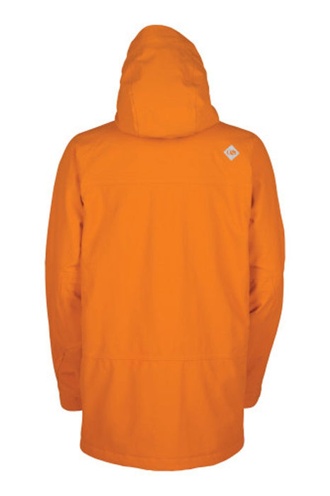 Bonfire Brigade Snowboard Jacket, Men's Medium, Traffic Orange New