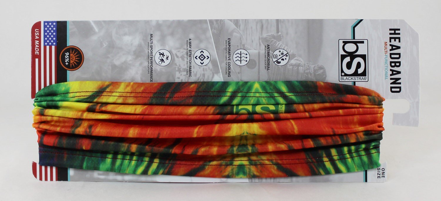 BlackStrap Adult Multifunctional UV Headband Tie Dye New