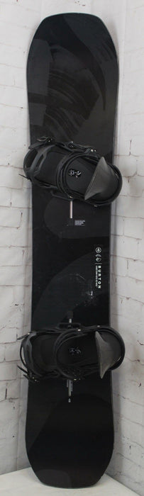 Burton Hometown Hero Wide Snowboard 160 cm w/ X EST Bindings Large Black Demo