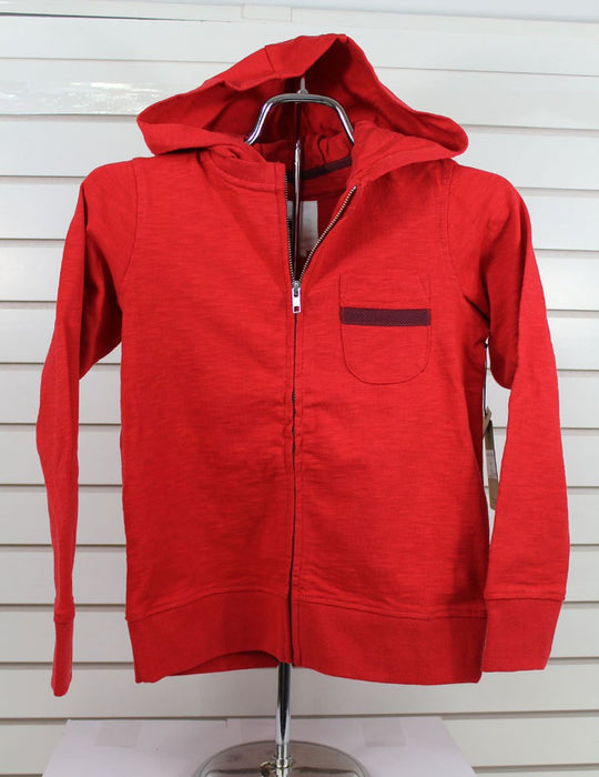 Burton Bearing Full Zip Hoodie Girl's Youth Medium Cardinal Red New