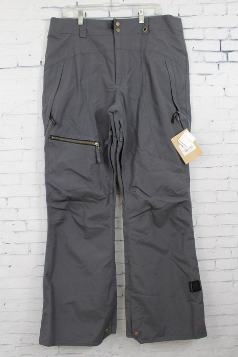 ride cappel snowboard Ride Cappel Calling Shell Slim Fit Snowboard Pants Mens Large Shadow Gray