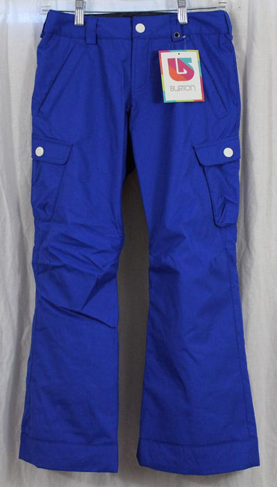 Burton Cargo Elite Snowboard Pants Girl's Youth Medium (10-12), Deja Blue New